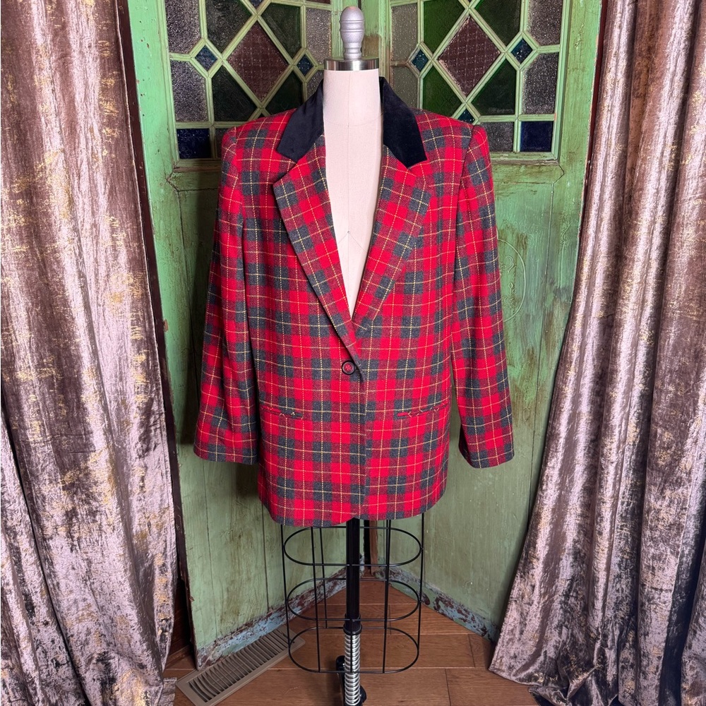 Preppy Oversized Blazer